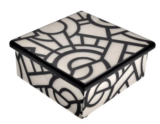 Jewellery Box Inlaid Wood Made In Italy
