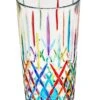 *Tosca* Turquoise Base Drinking Glass -Ceramic Shop dz g 151 w 1