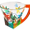 Amber Tazzine Glass Cups -Ceramic Shop dz g 163 a w 2