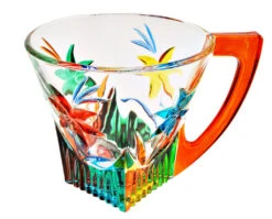 Amber Tazzine Glass Cups