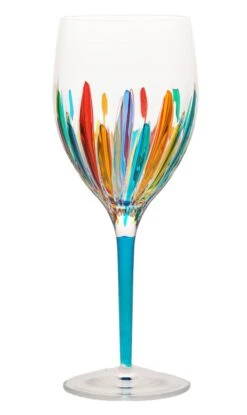 Incanto Stem Wine Glass – Turquiose