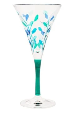 *LAURUS* Green Wine Glass