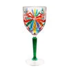 OASIS GREEN STEM WINE GLASS -Ceramic Shop dz g 89 w 1