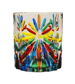 Oasis Multicolours Drinking Water Glass