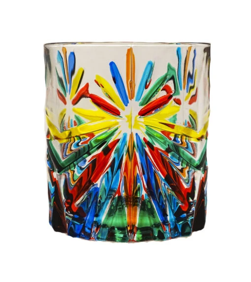 Oasis Multicolours Drinking Water Glass