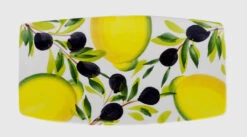 LEMONS & OLIVES Antipasti Ceramic Plate