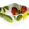 Sunflower And Butterfly Square Ceramic Bowl -Ceramic Shop e b 175 3666 w