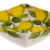 ‘LARGE’ Lemon Design Italian Square Ceramic Bowl -Ceramic Shop e b 181 4196 a w