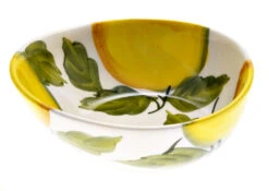 Lemon Design Italian Ceramic Bowl