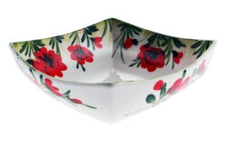 Poppy Square Ceramic Bowl