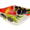 Tomato And Olive Square Bowl -Ceramic Shop e b 83 2357 w