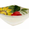 Sunflower & Poppy Square Ceramic Bowl -Ceramic Shop e b 86 2344 w