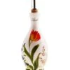 Mixed Flowers Design Ceramic Italian Aceto Pourer -Ceramic Shop e ov 51 v w 1