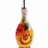 Sunflower And Poppy Design Italian Oil Pourer -Ceramic Shop e ov 54 o w 1