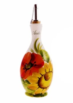 Sunflower & Poppy Design Pourer