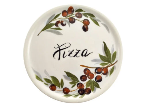 *NEW* Olive Design Italian Porcelain Pizza Plate