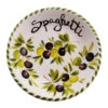 MEDIUM Olives Design Italian Ceramic Spaghetti Bowl -Ceramic Shop e sb 22 4024 m w