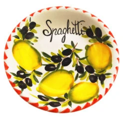 LARGE Size Italian Spaghetti Bowl