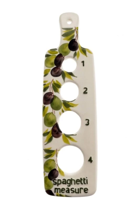 Olive Design Italian Ceramic Spaghetti Measure