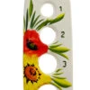 Sunflower And Poppy Spaghetti Measure -Ceramic Shop e sm 20 4211 w