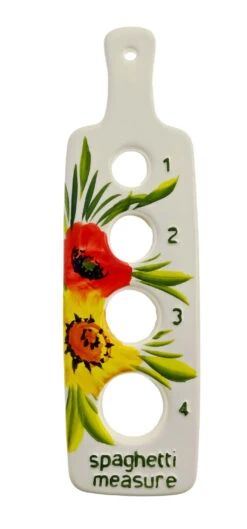 Sunflower And Poppy Spaghetti Measure