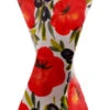 ‘LARGE’ Size Italian Tomato And Olive Design Ceramic Vase