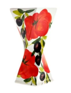‘SMALL’ Tomato And Olive Vase