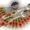 Sunflower And Poppy Salad Servers -Ceramic Shop e3 112 s 1 ww 3 1