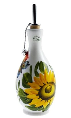 Sunflower And Butterfly Oil Pourer