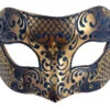 Colombina Masquerade Venetian Style 1 Mask -Ceramic Shop lm 20 w 1