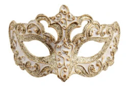 Unique Colombina Masquerade Venetian Eye Mask Style 8