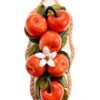 Mandarin Fruit Design Italian Ceramic Plaque