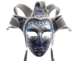 Dama 5 Ricci Full Face Venetian Mask