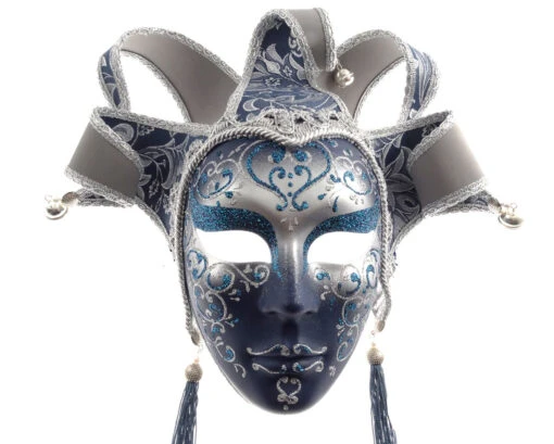 Dama 5 Ricci Full Face Venetian Mask